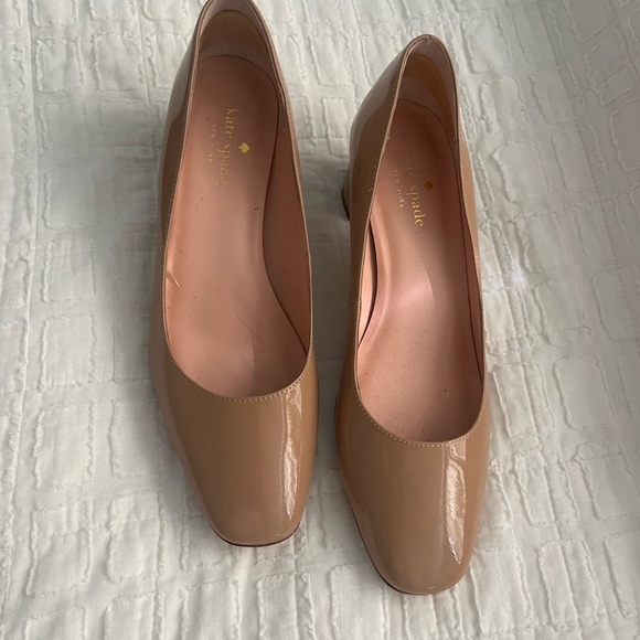 Kate spade nude kitten heels Size 8 - Picture 4 of 4